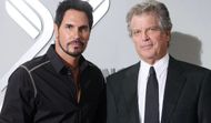 Dollar Bill never actually shared a scene with his father on The Bold and the Beautiful